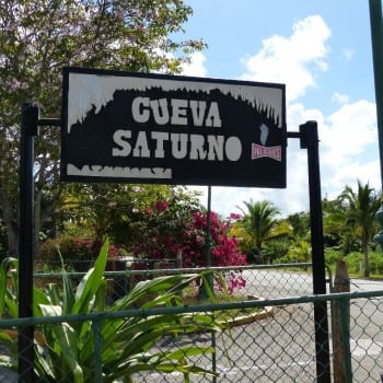Bezoekje aan een grot in Cuba 
